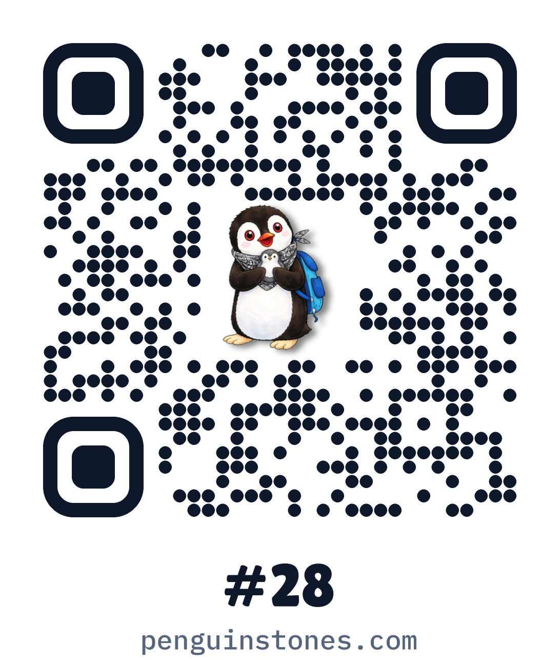 QR code of stone #28