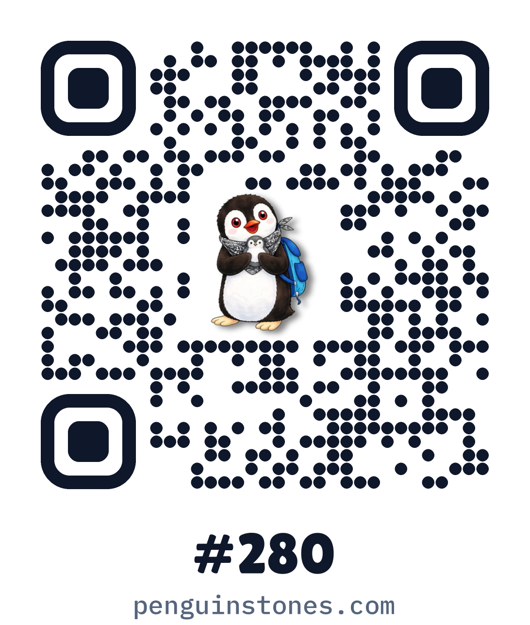 QR code of stone #280
