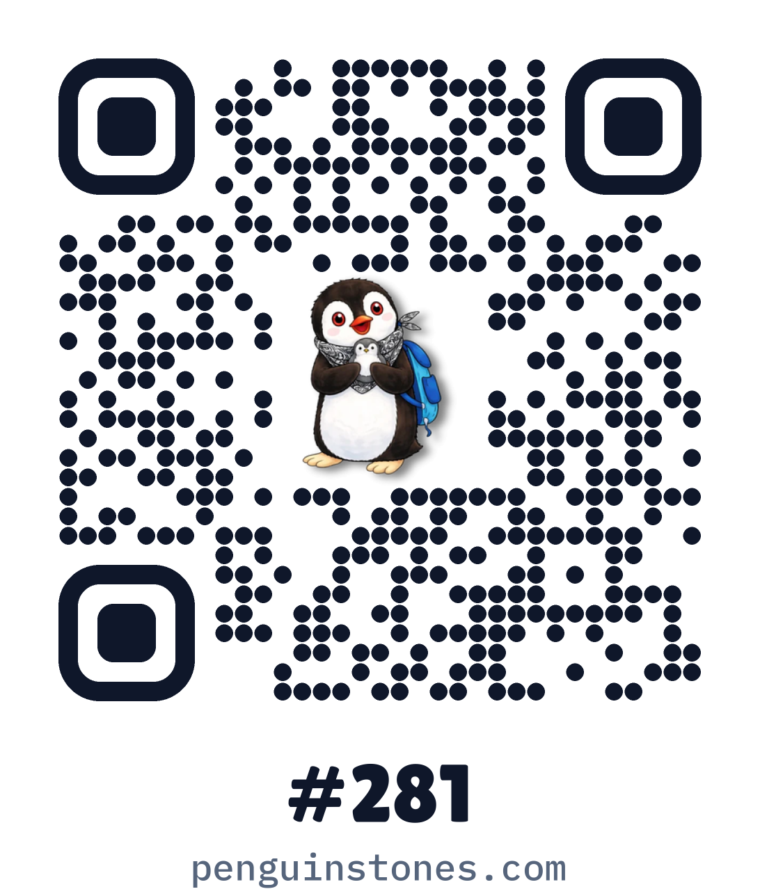 QR code of stone #281