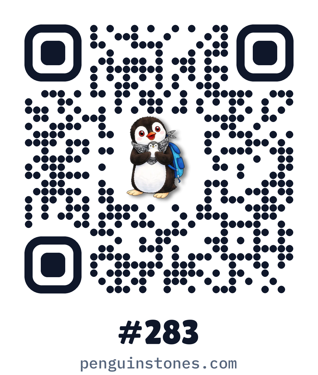 QR code of stone #283