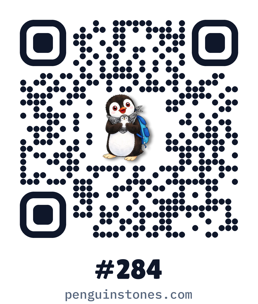 QR code of stone #284