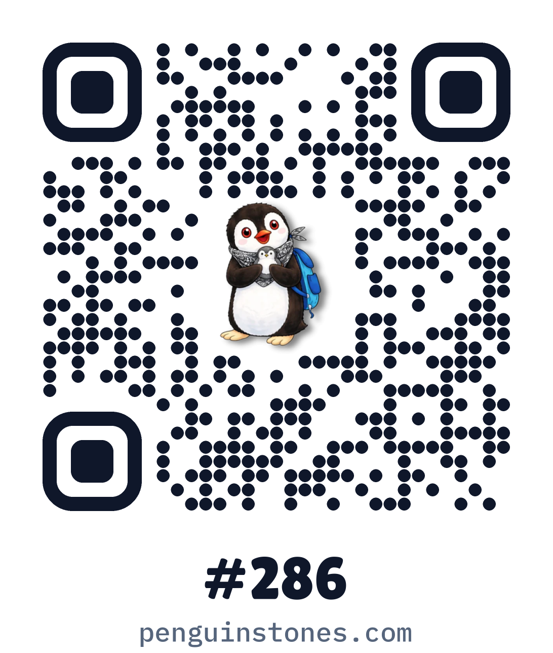 QR code of stone #286