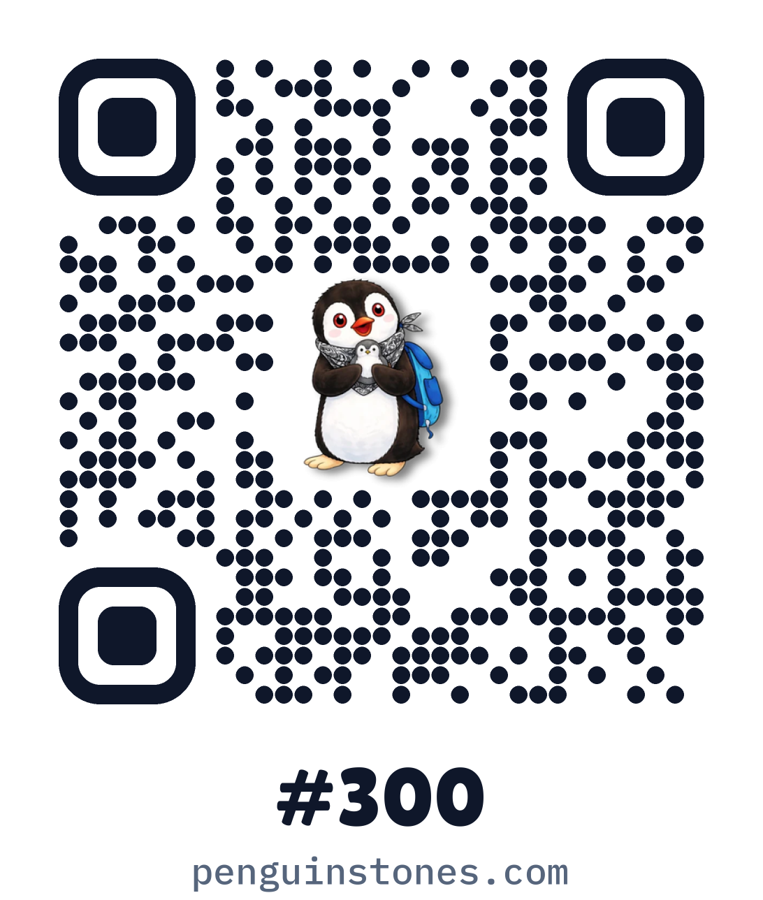 QR code of stone #300