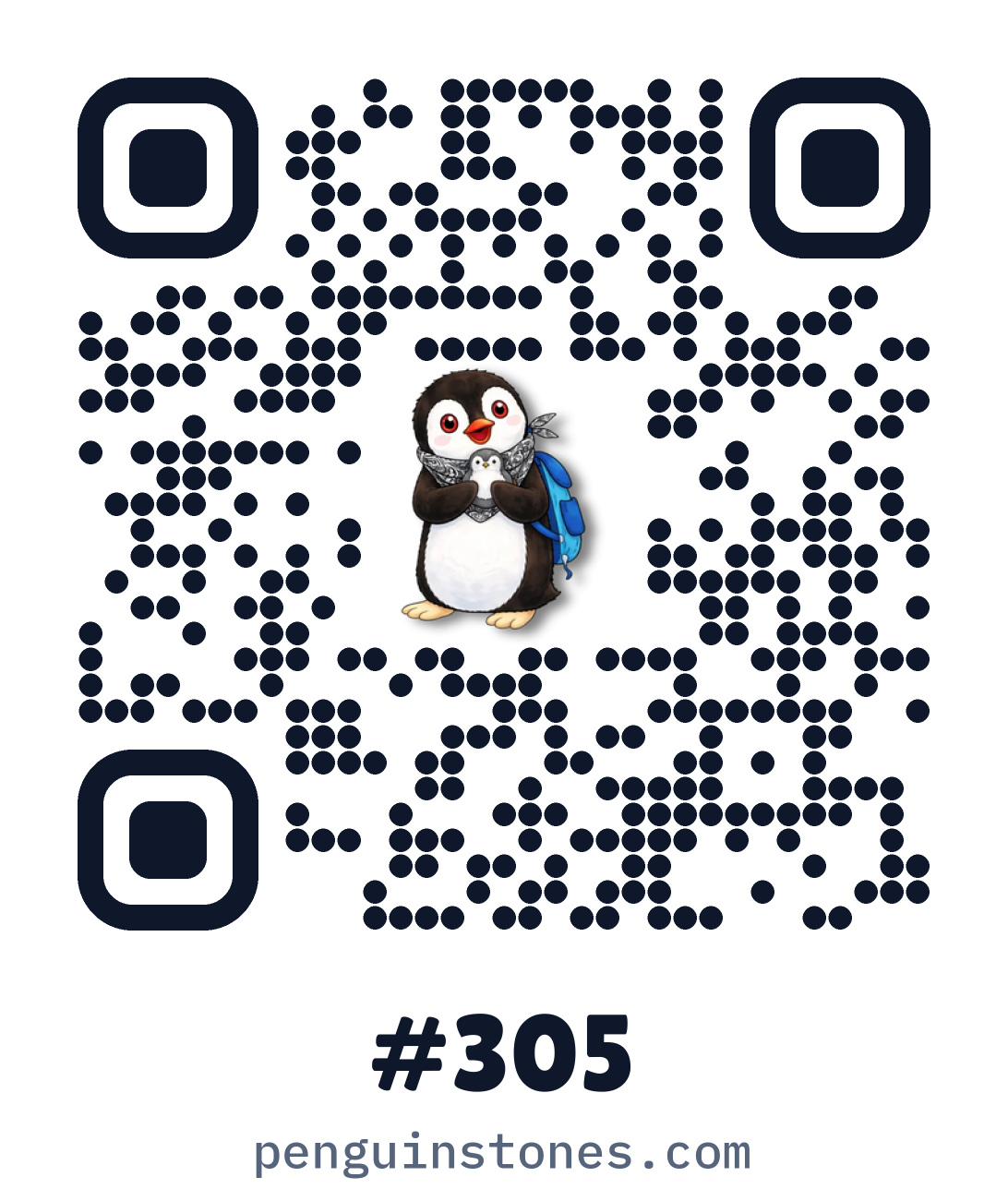 QR code of stone #305