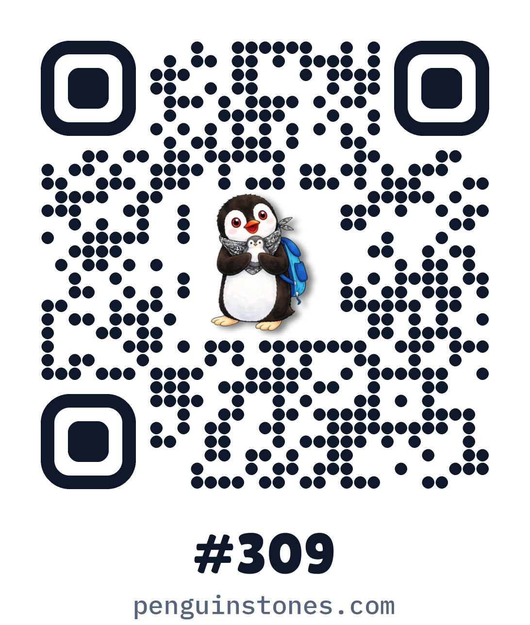 QR code of stone #309