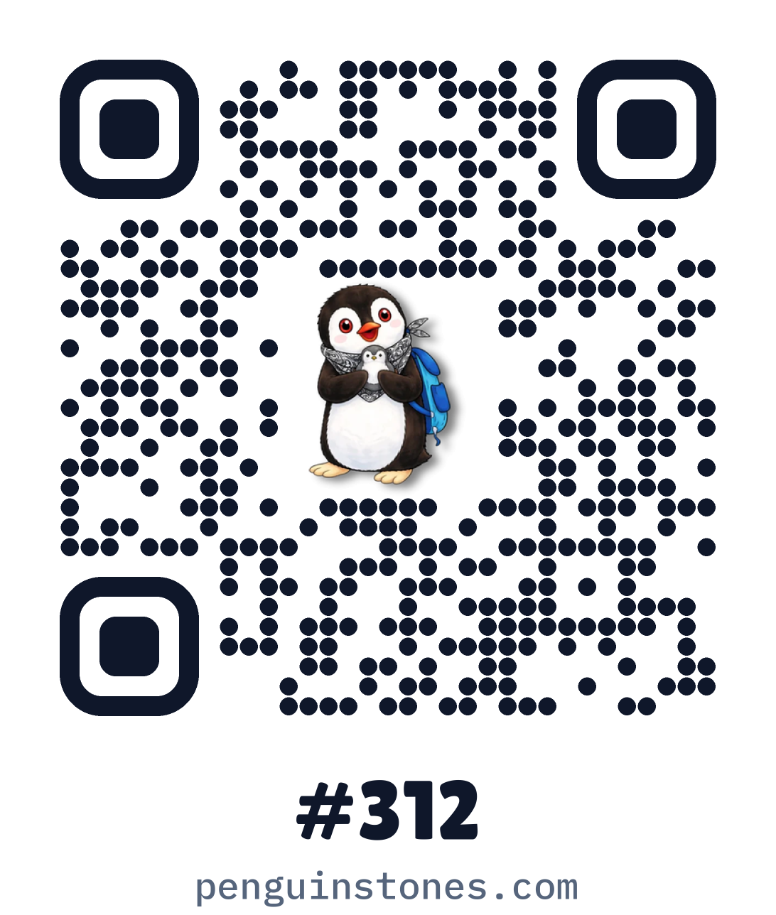 QR code of stone #312