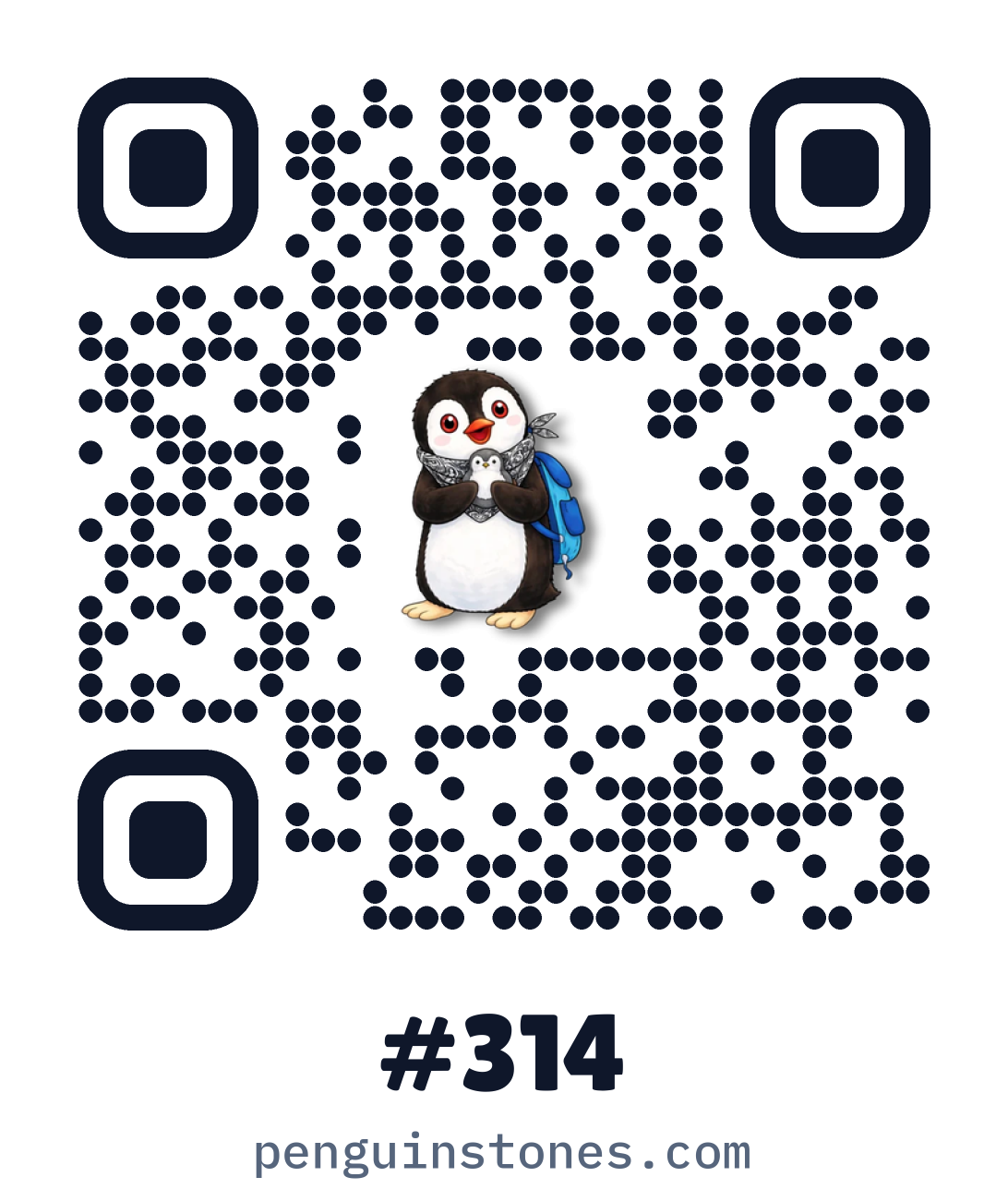 QR code of stone #314