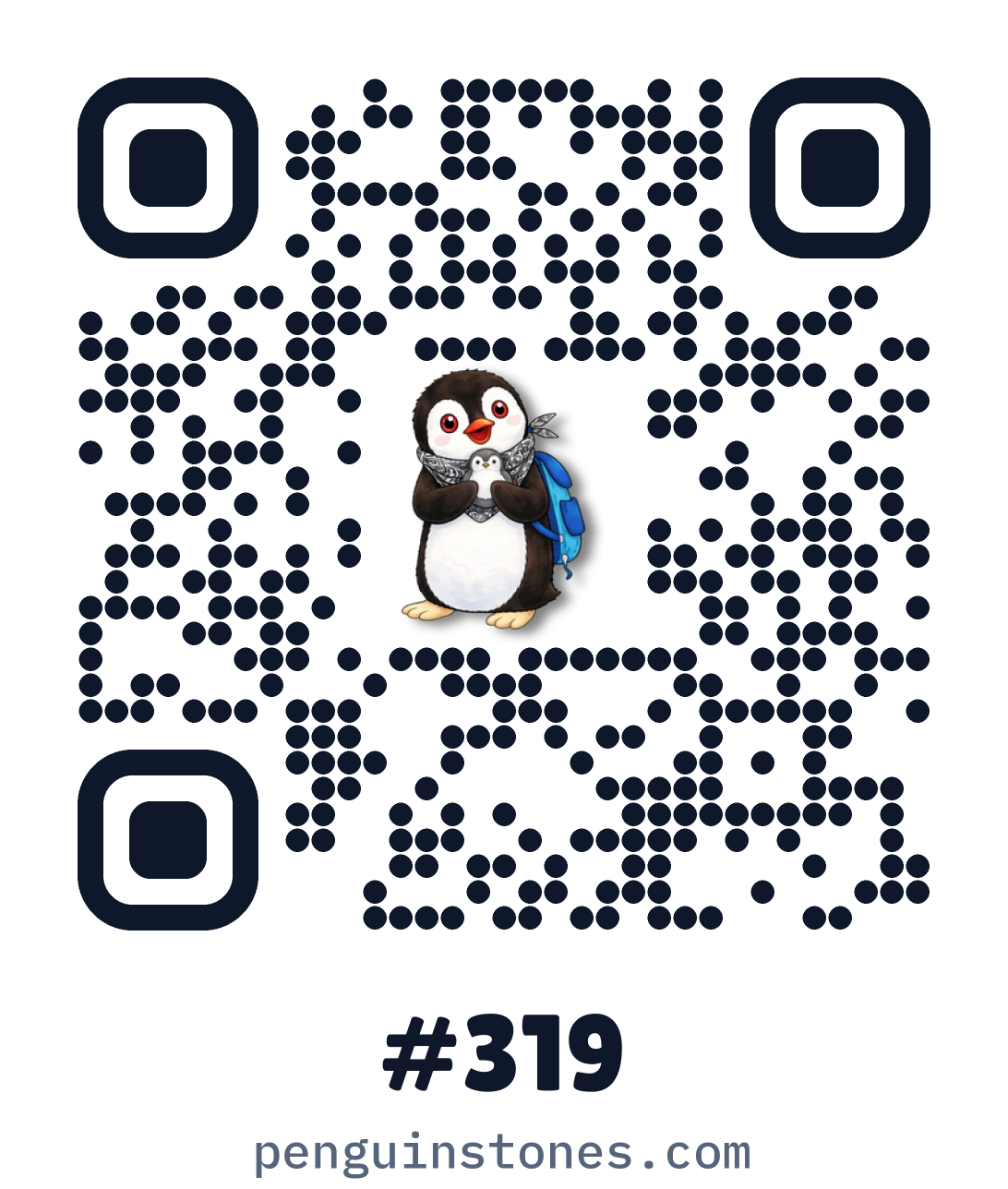 QR code of stone #319