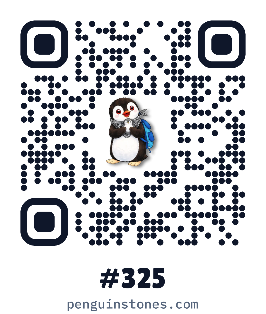 QR code of stone #325