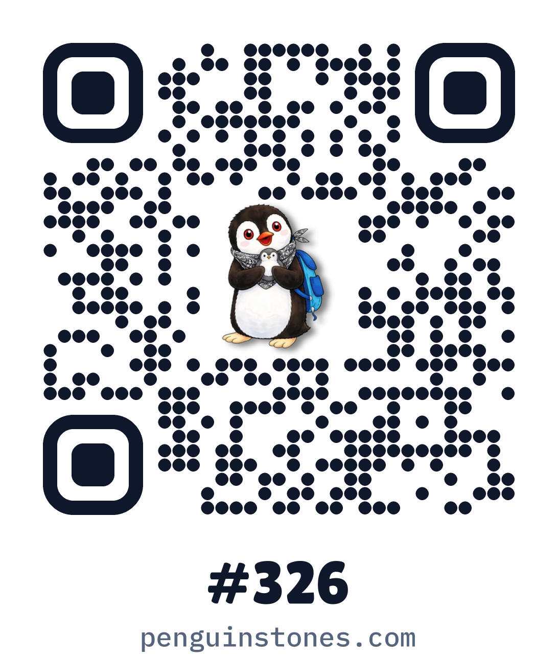 QR code of stone #326
