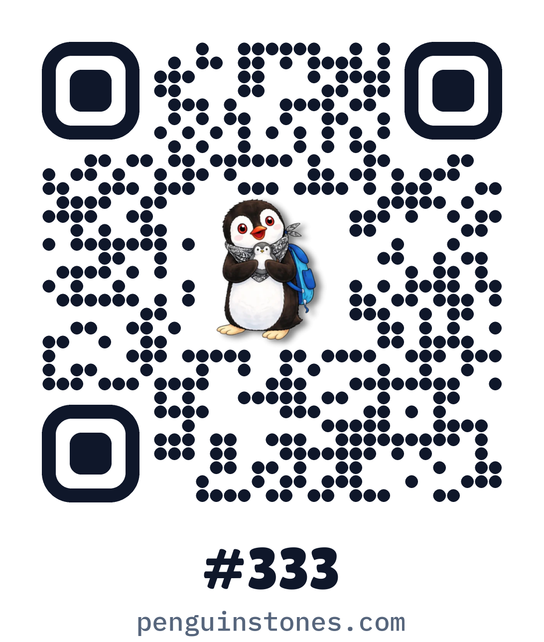 QR code of stone #333