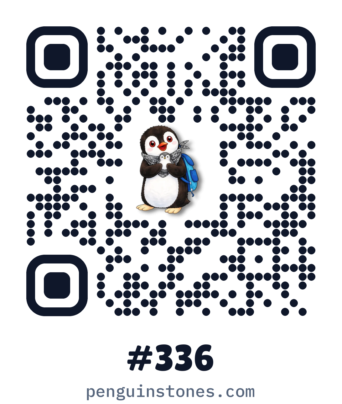 QR code of stone #336