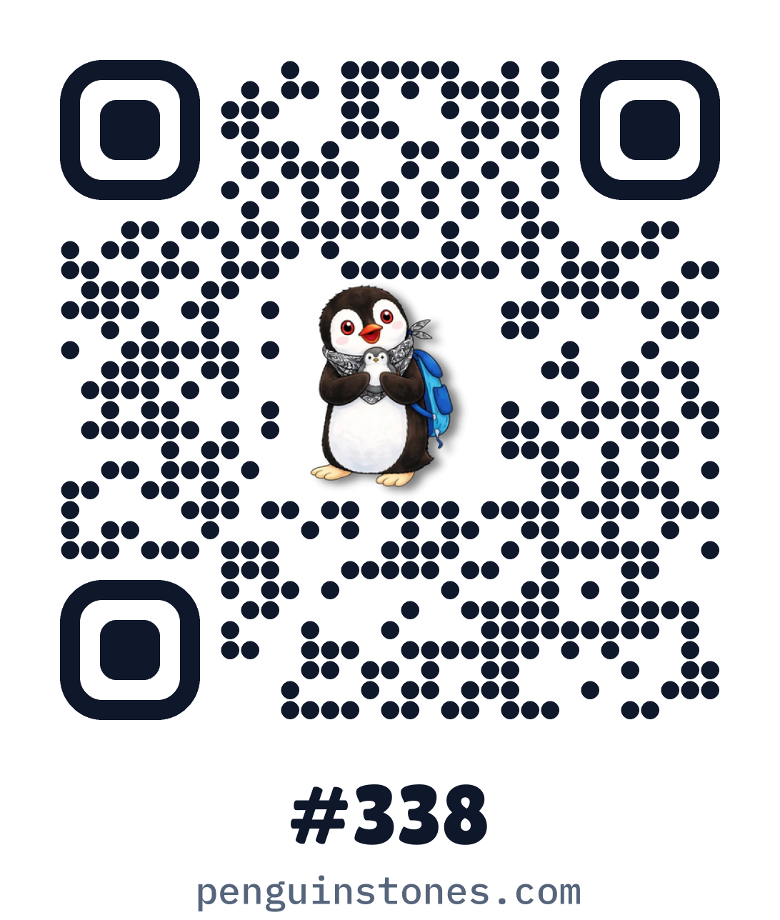 QR code of stone #338