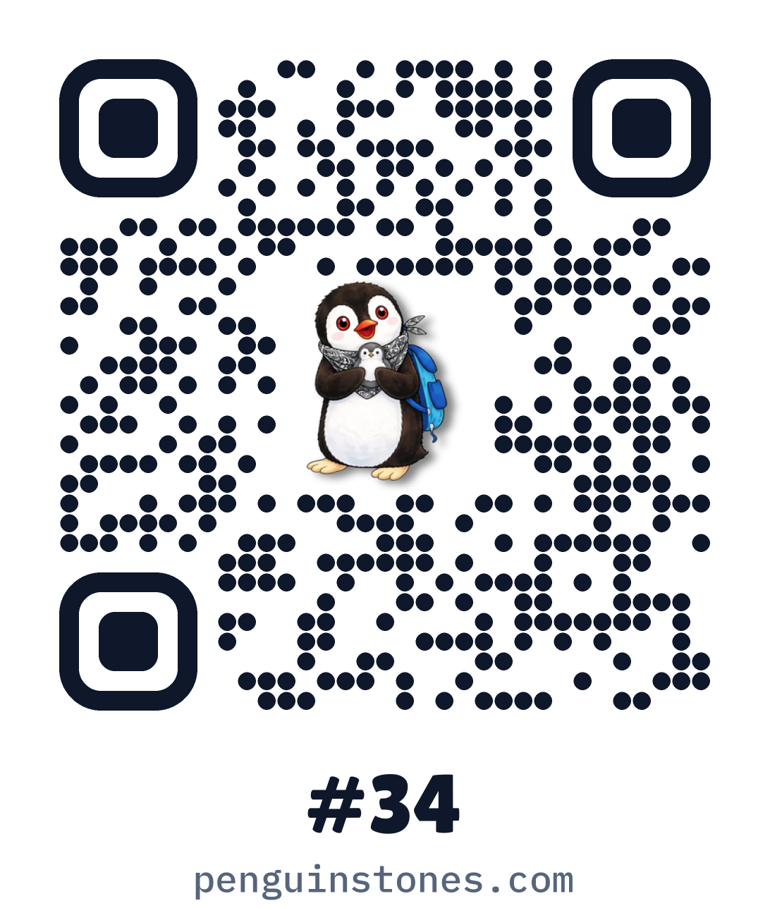 QR code of stone #34