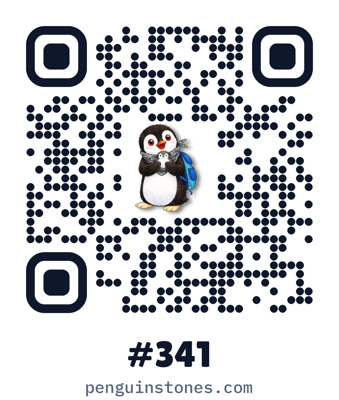 QR code of stone #341