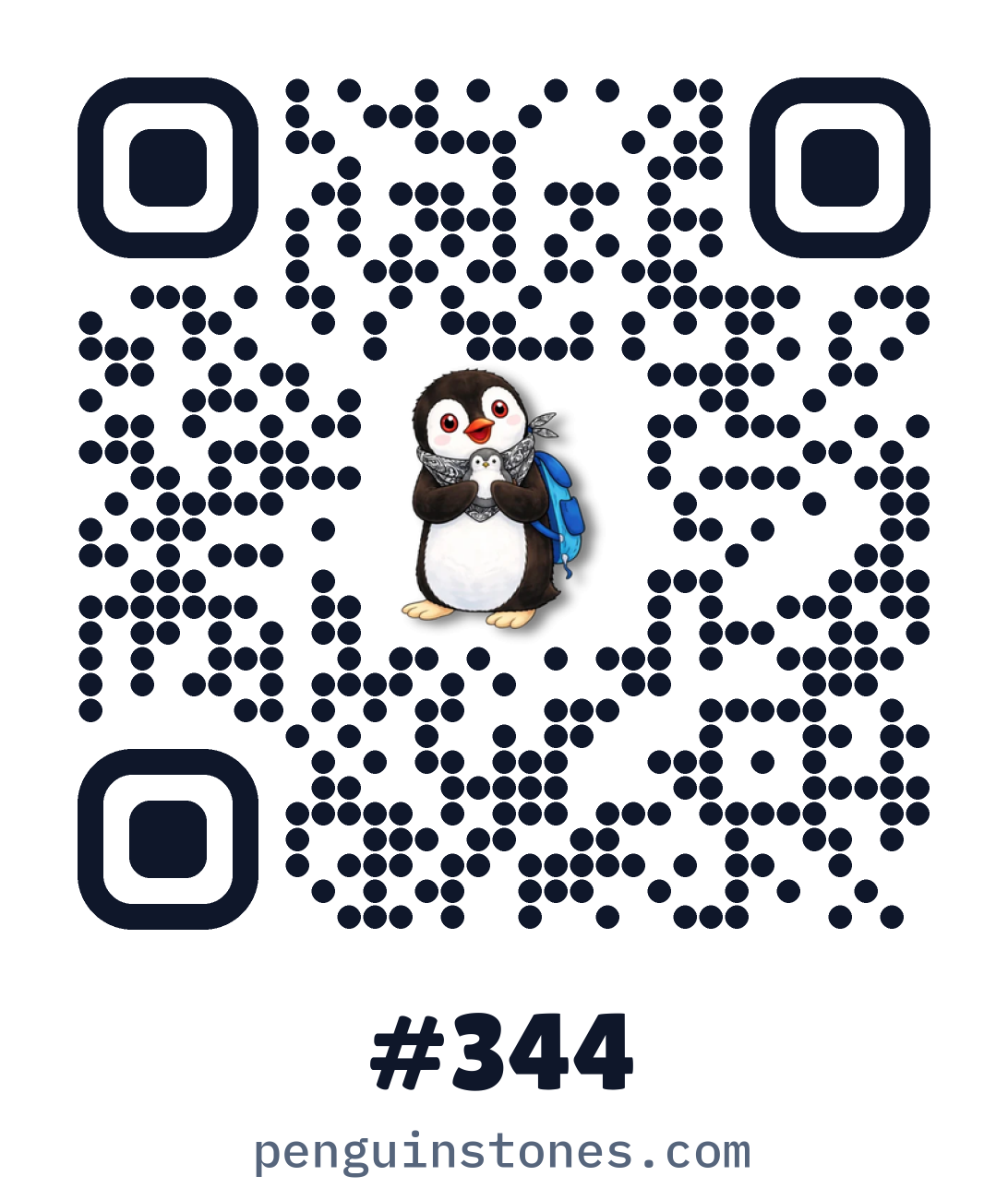 QR code of stone #344