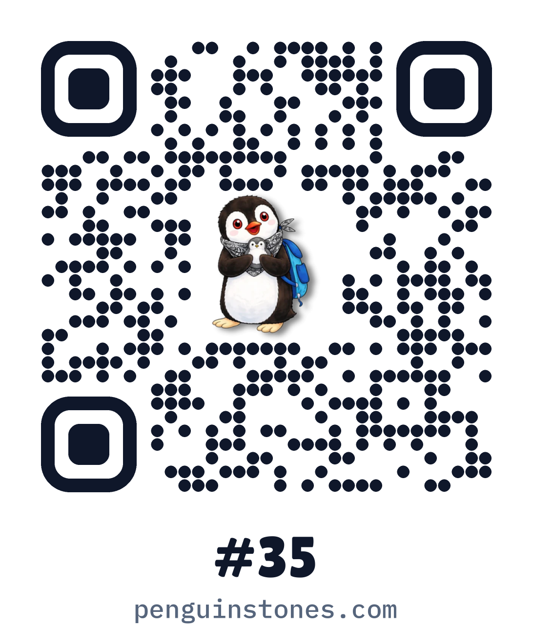 QR code of stone #35