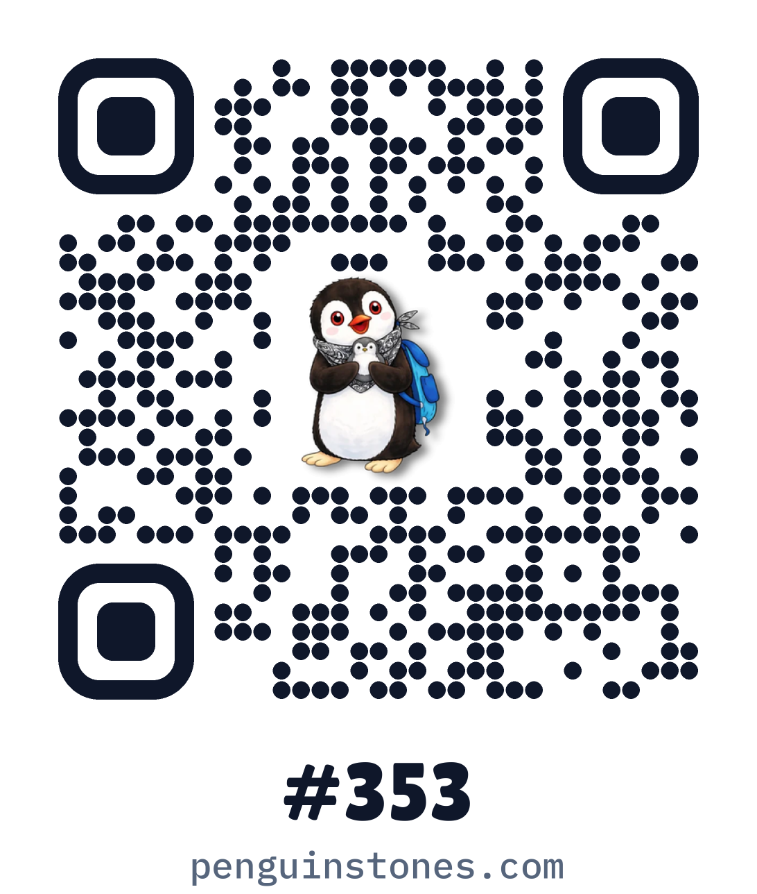 QR code of stone #353