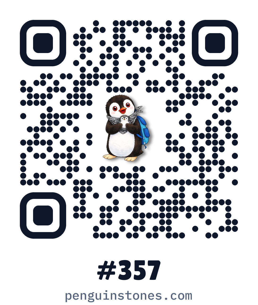 QR code of stone #357