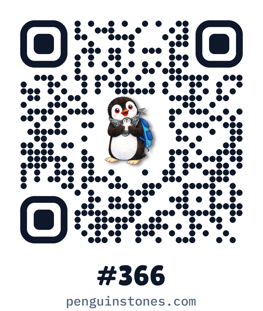 QR code of stone #366