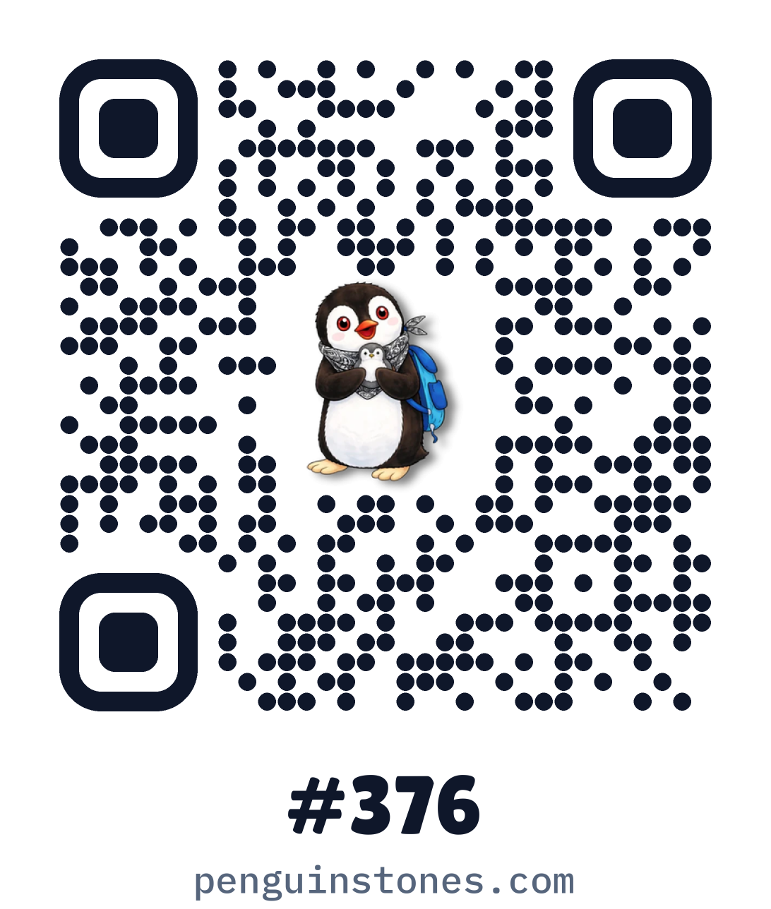QR code of stone #376