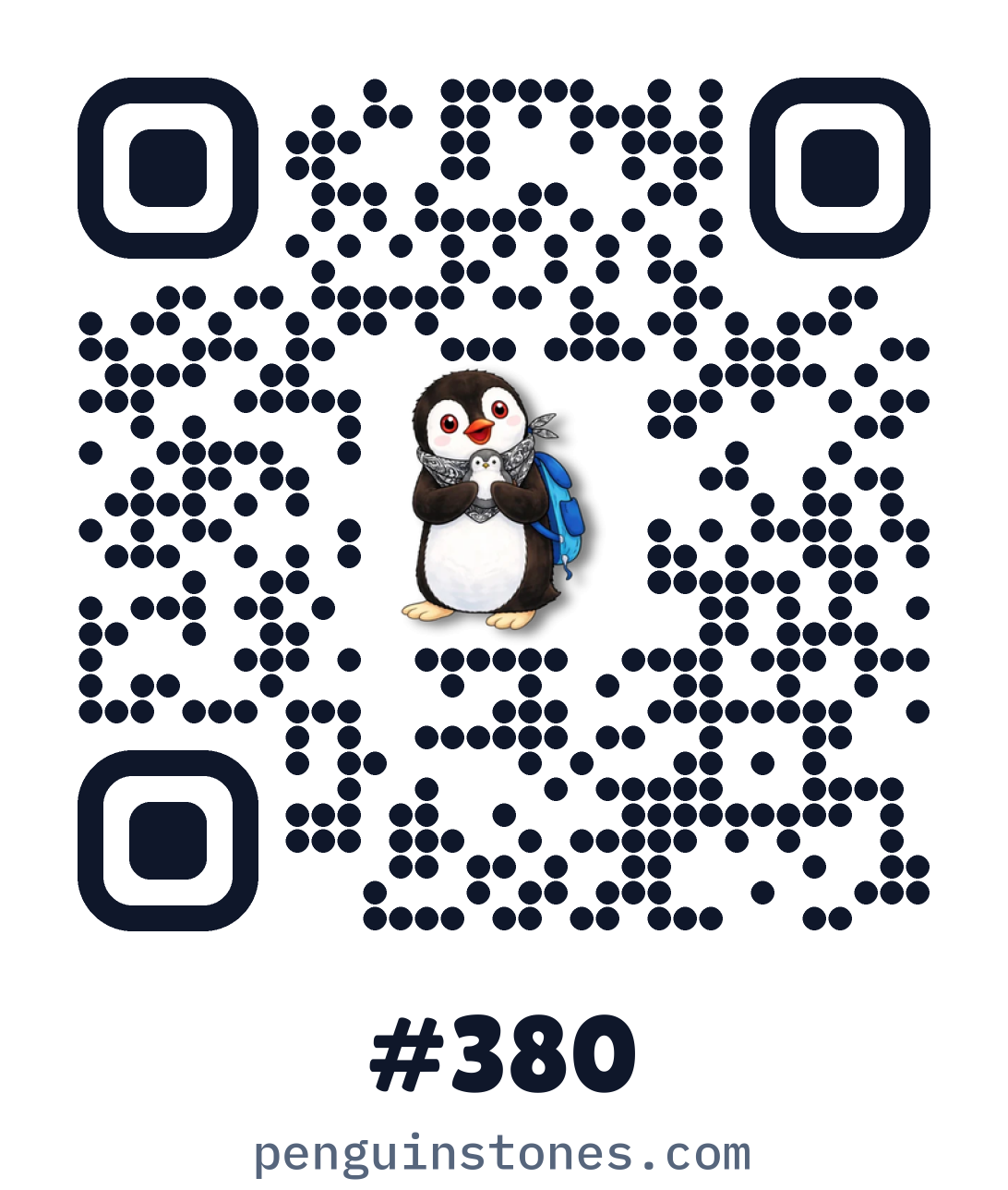 QR code of stone #380