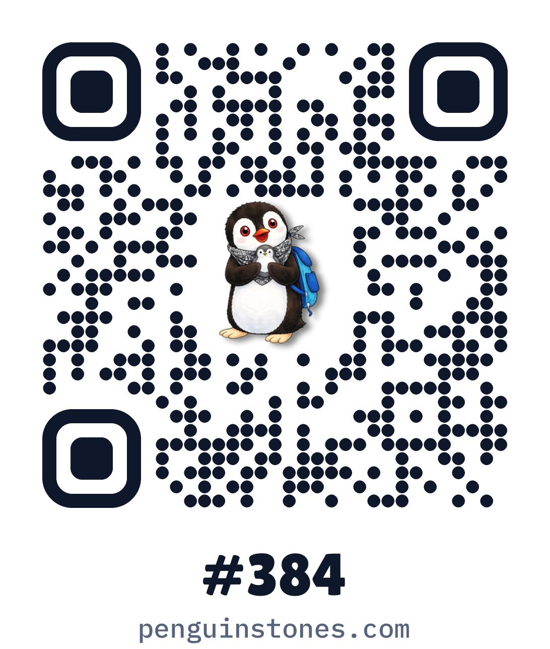 QR code of stone #384