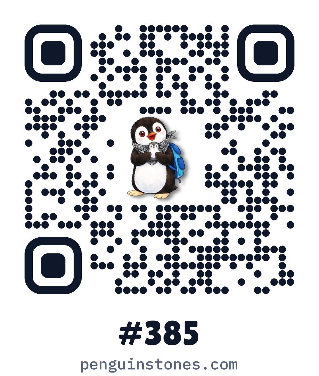 QR code of stone #385