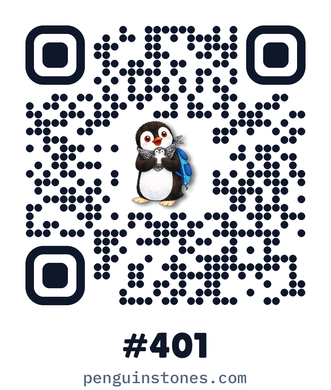 QR code of stone #401