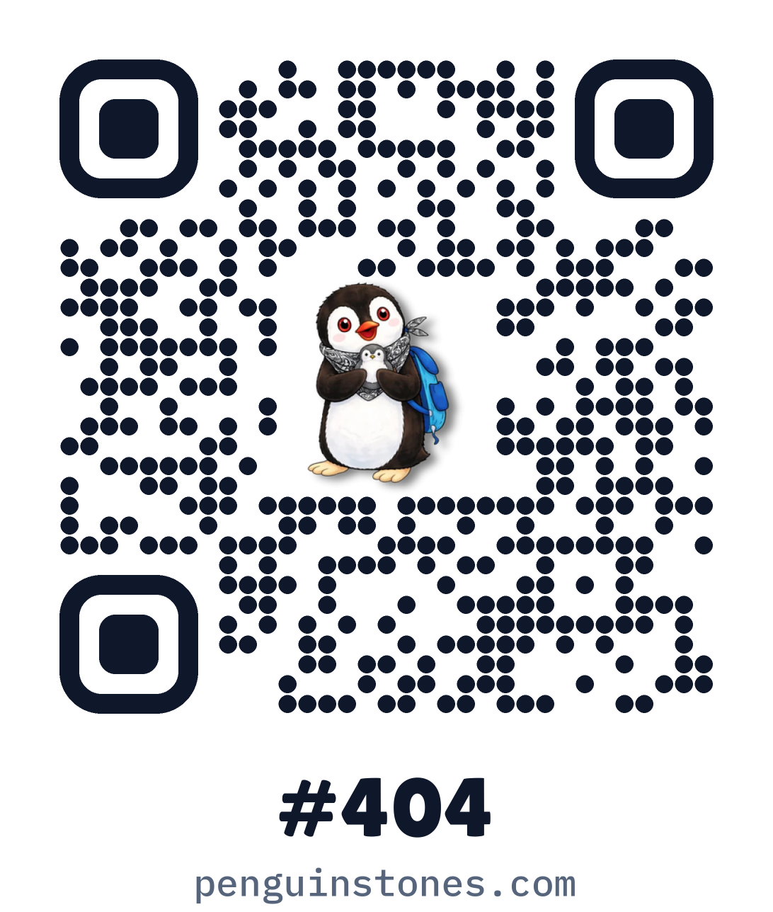 QR code of stone #404