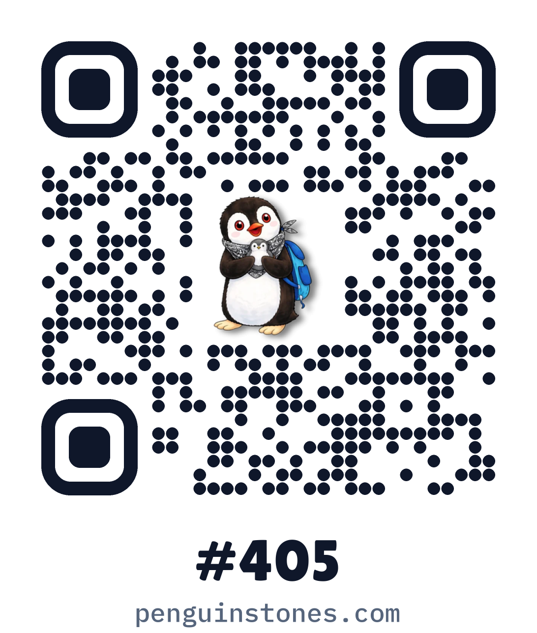 QR code of stone #405