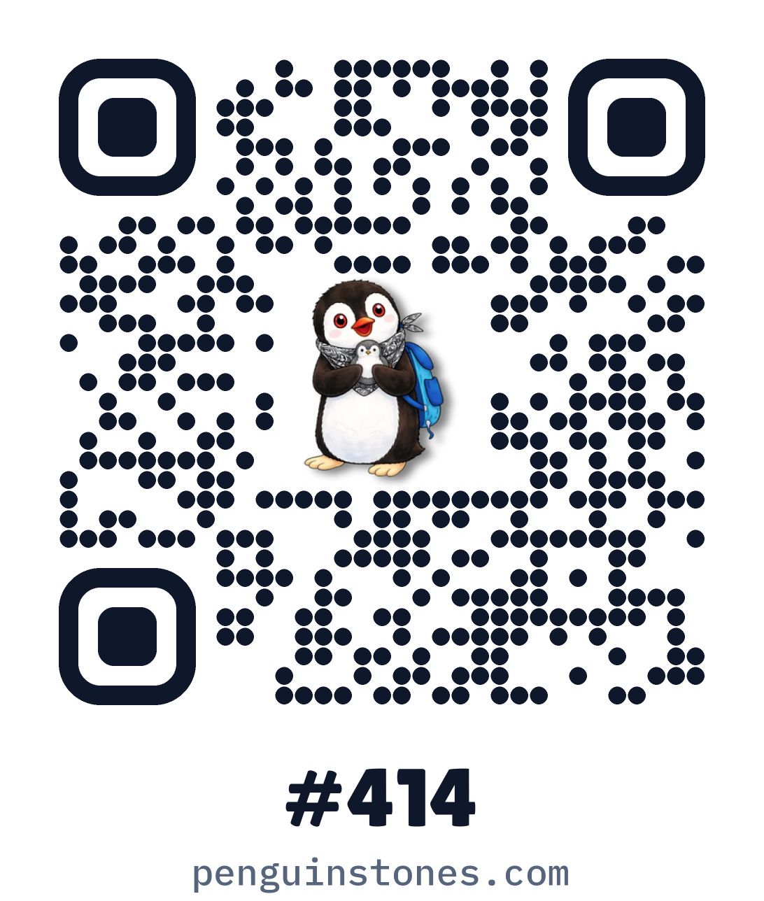 QR code of stone #414