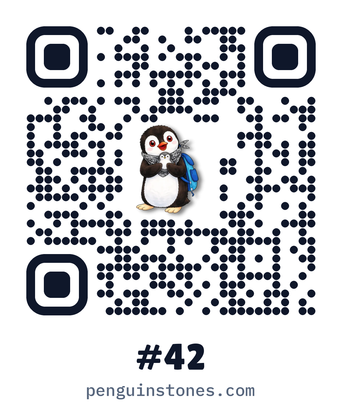 QR code of stone #42