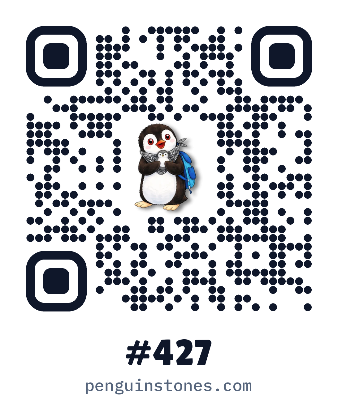 QR code of stone #427