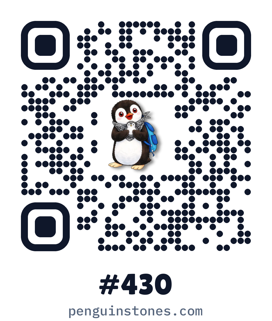 QR code of stone #430