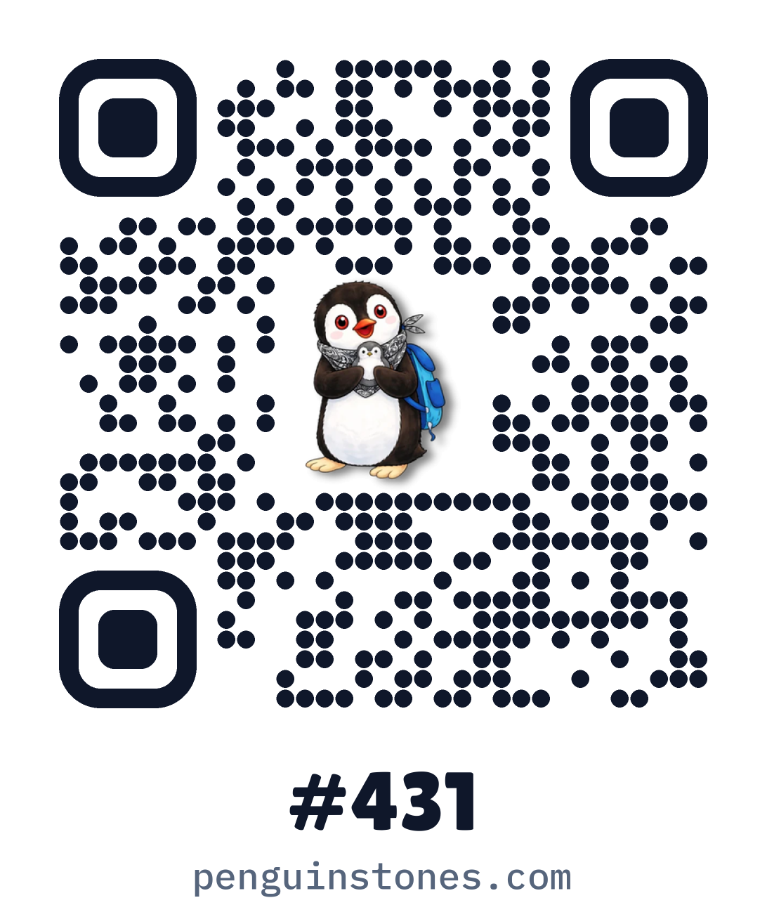 QR code of stone #431