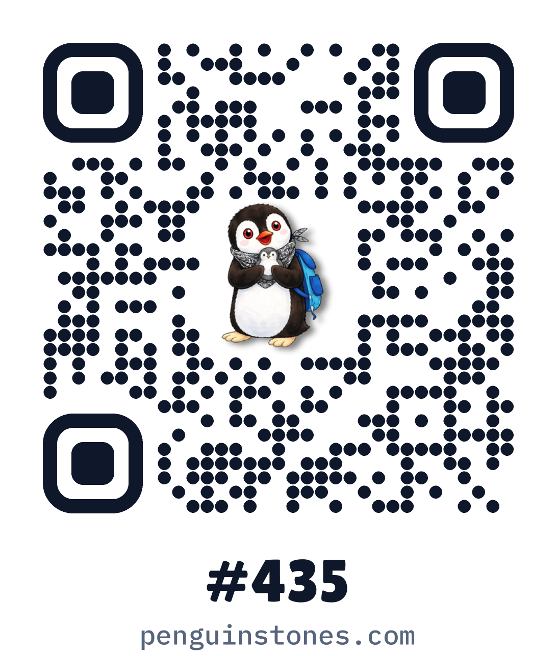 QR code of stone #435