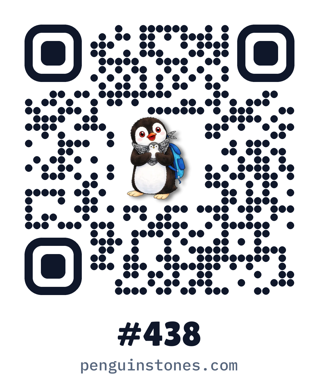 QR code of stone #438