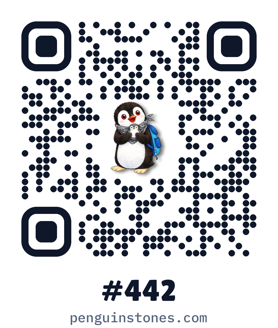 QR code of stone #442