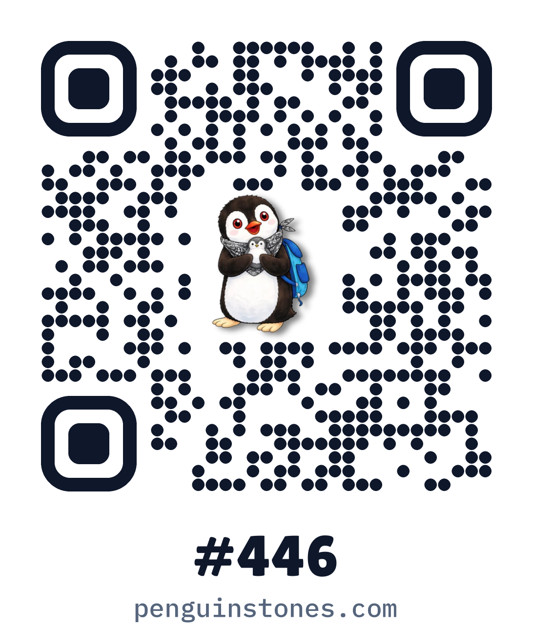 QR code of stone #446