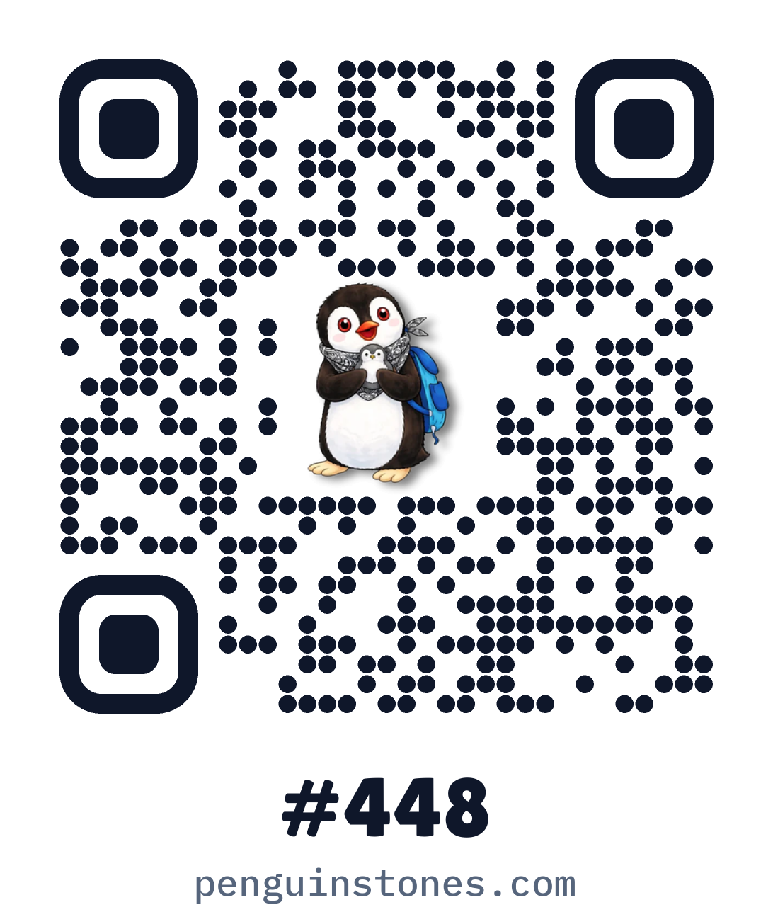 QR code of stone #448
