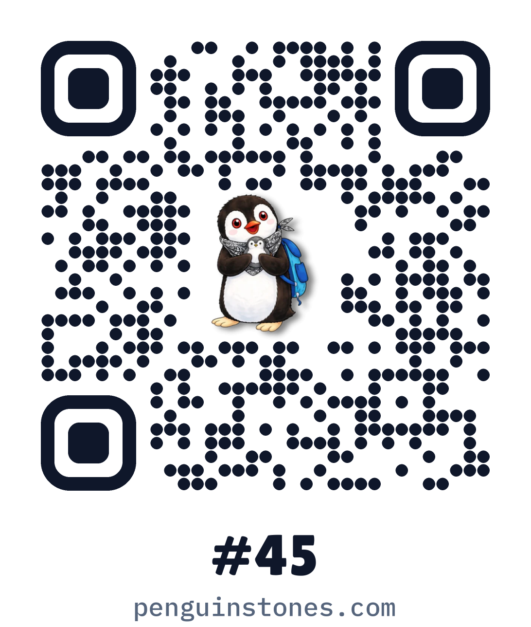 QR code of stone #45