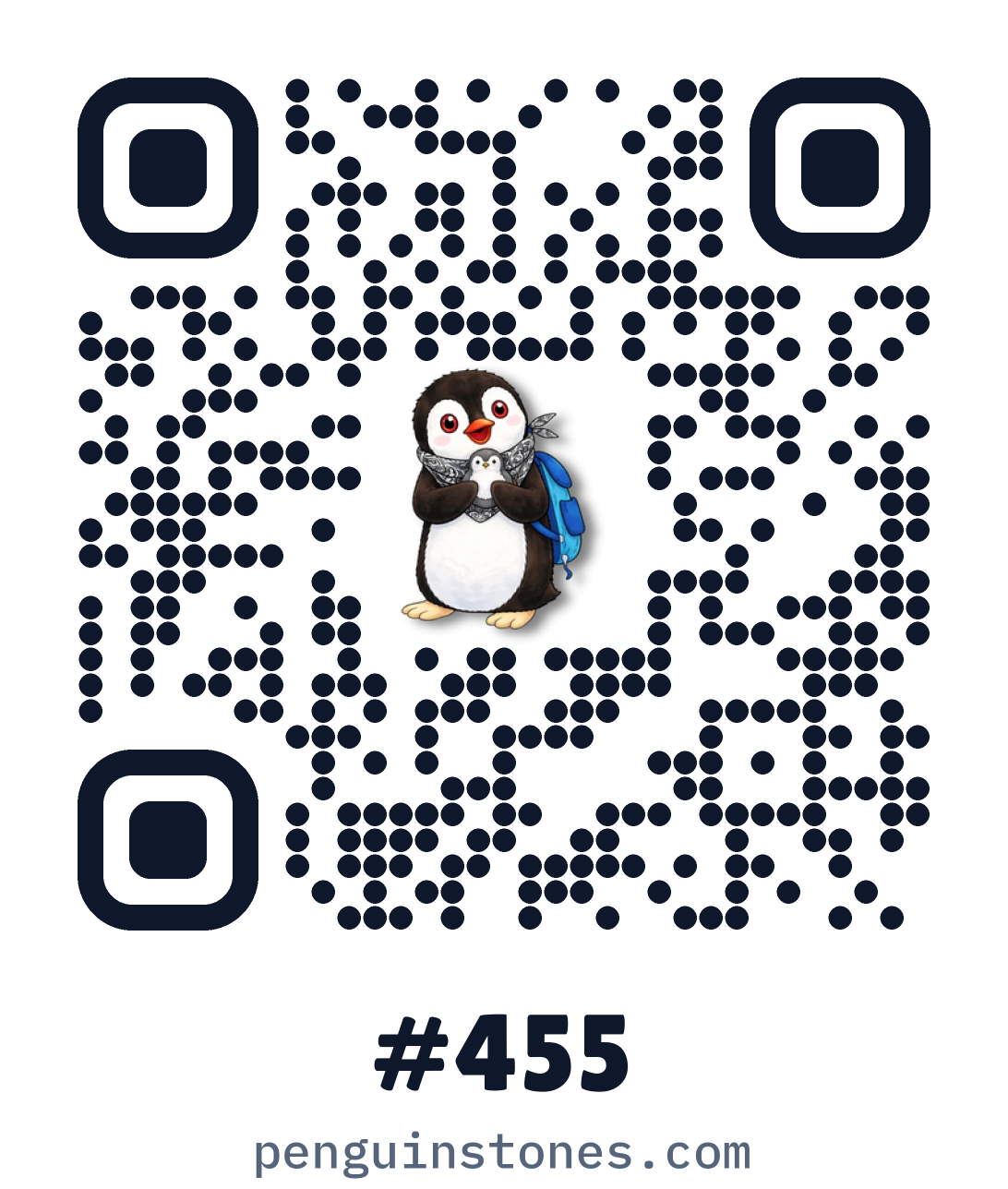 QR code of stone #455