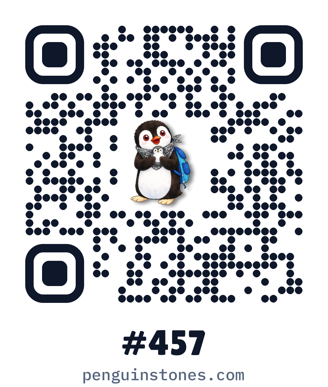 QR code of stone #457