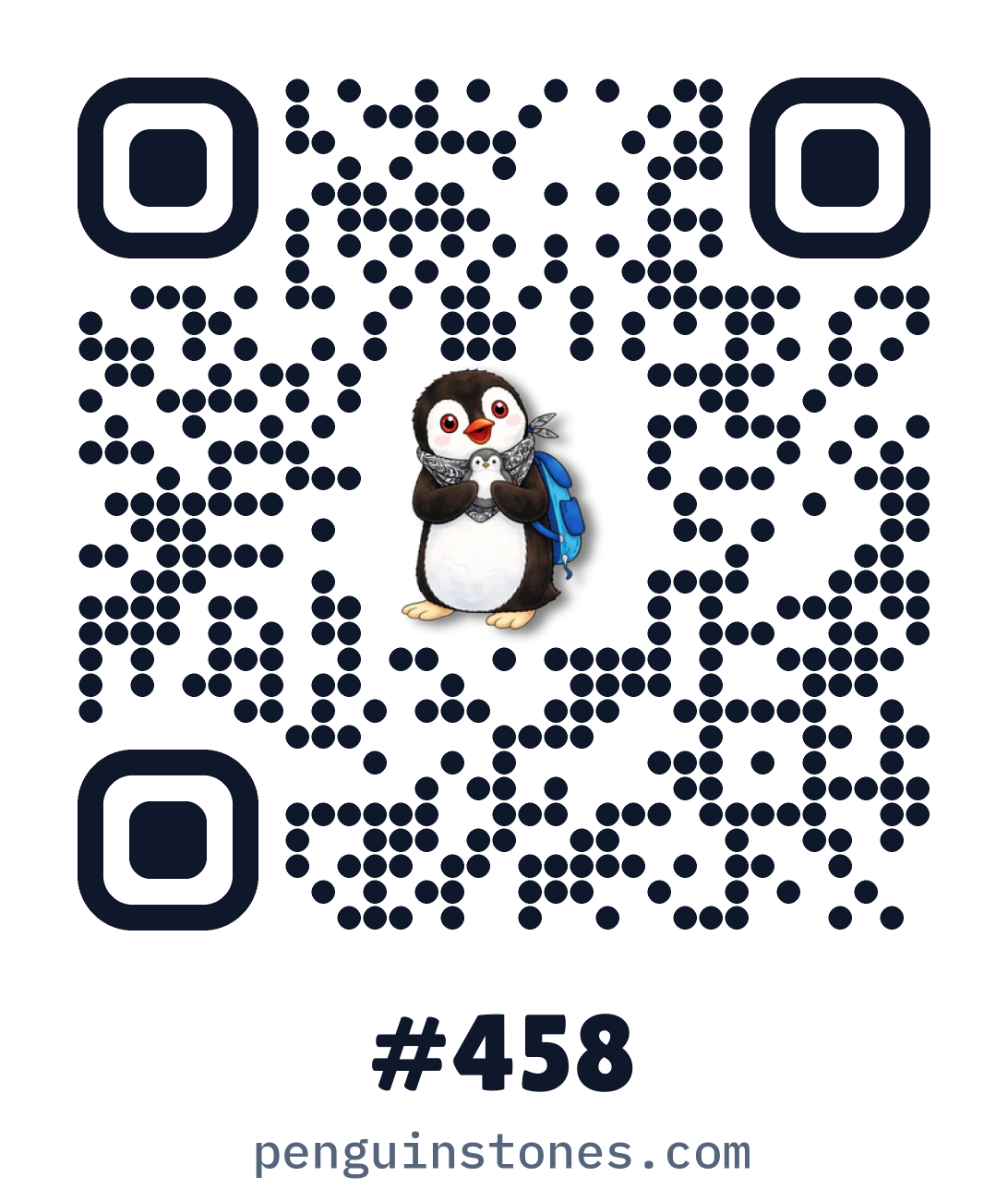 QR code of stone #458