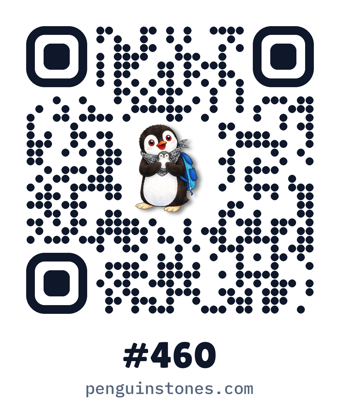 QR code of stone #460