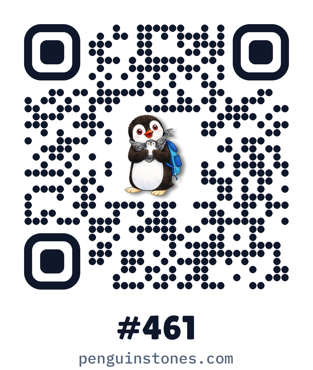 QR code of stone #461