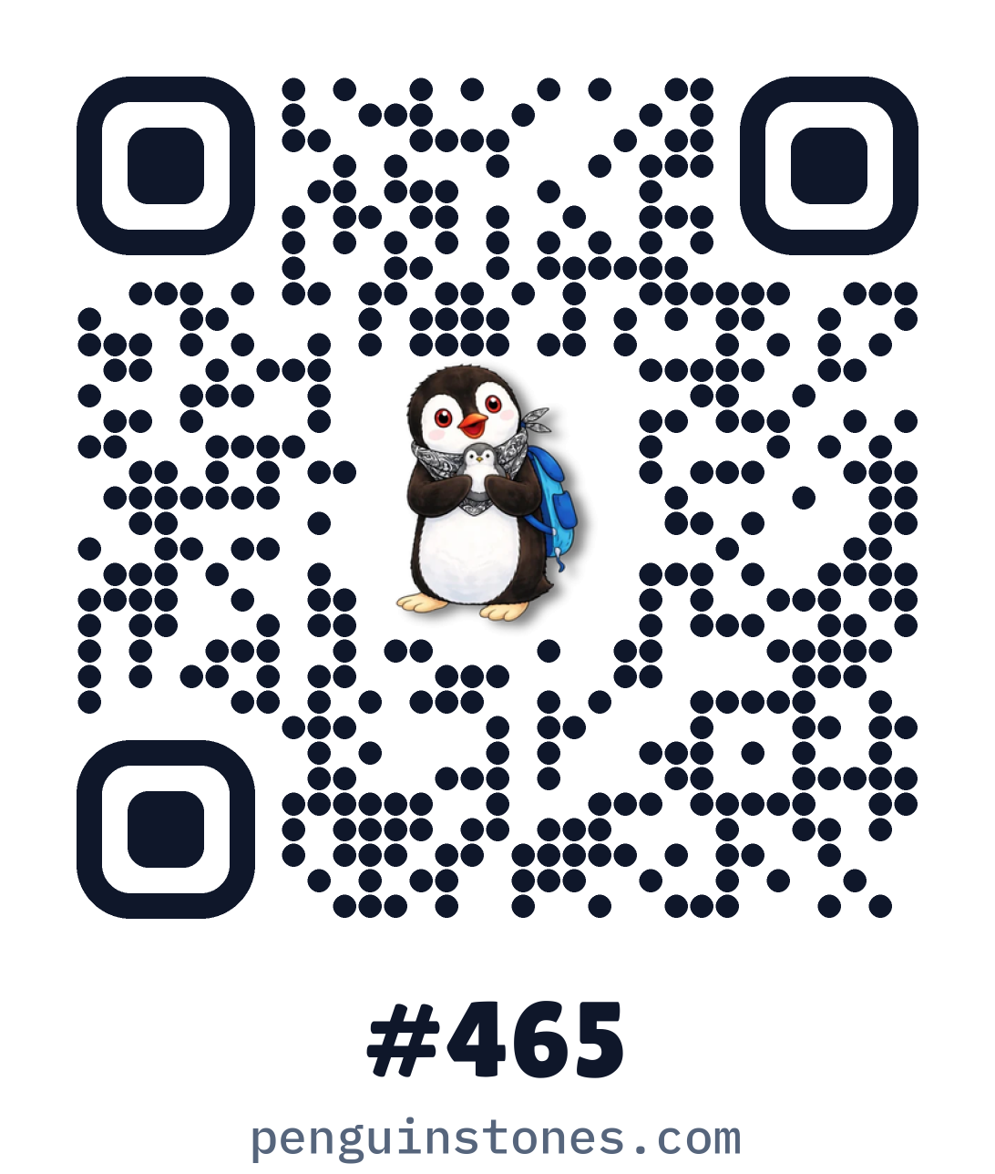 QR code of stone #465