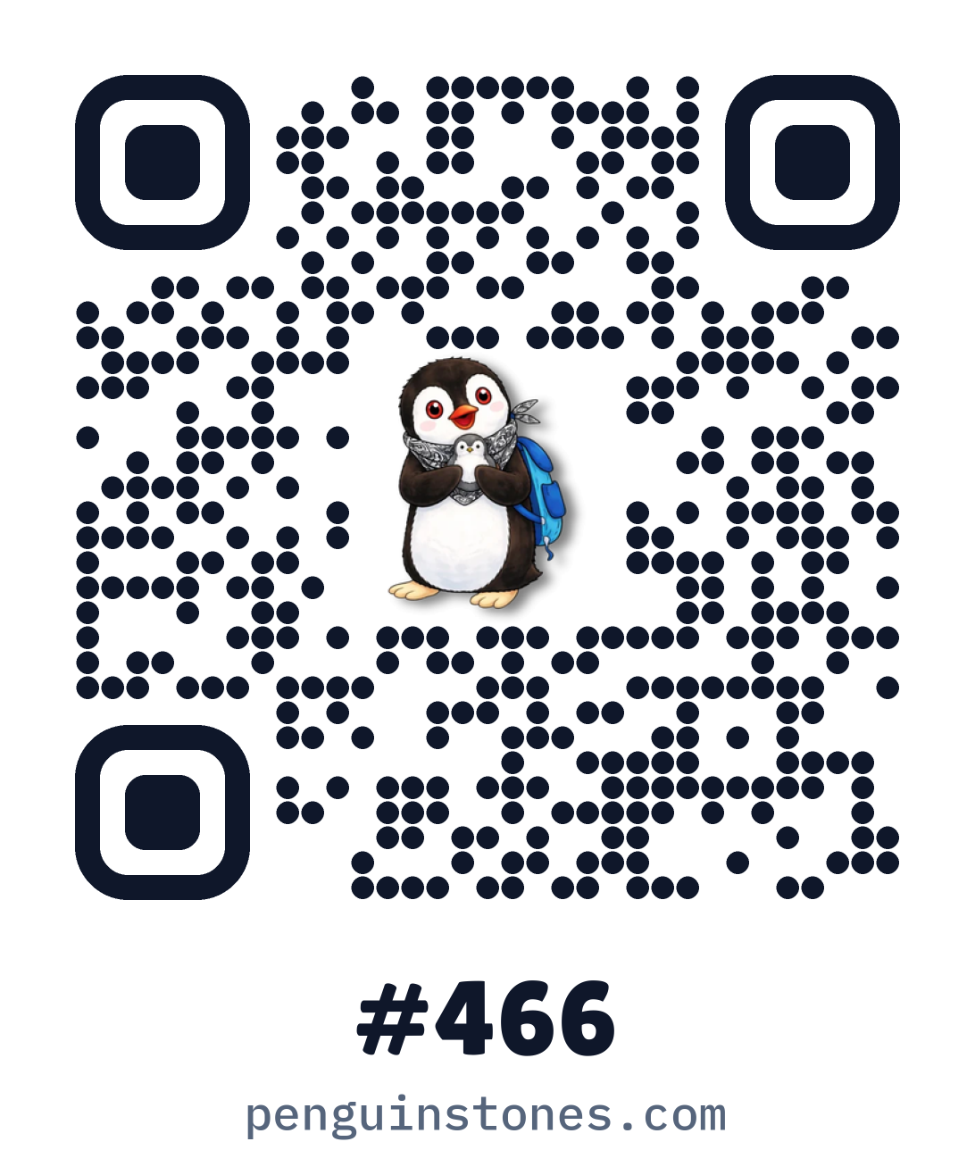 QR code of stone #466