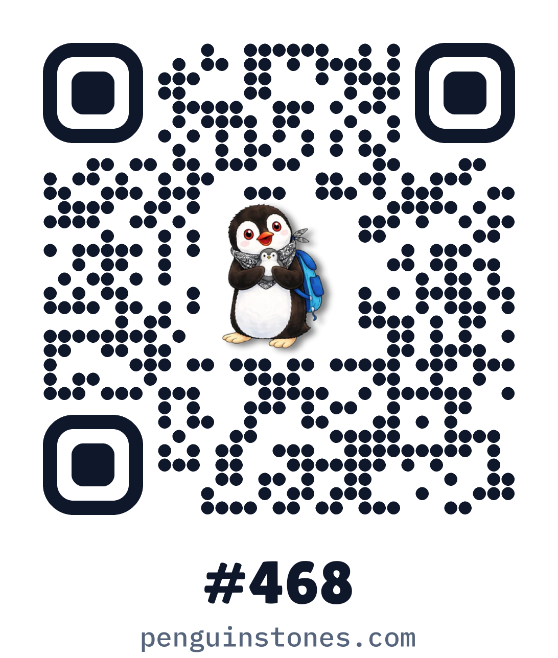 QR code of stone #468